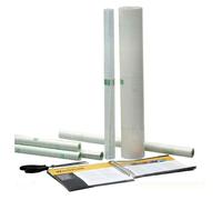 Rouleau film protège-livres - AGIPA - 600 m - Adhésif repositionnable - Résistant à l'humidité - Transparent