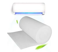Rouleau Filtre Climatiseur Maille | Filtre Pour Grille De Reprise Climatisation Gainable | Rouleau De Filtre À Air | Filtre Climatisation Gainable, 100 Cm X 100 Cm X 3 Mm, Être Coupée Librement