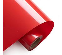 Rouleau Flex Thermocollant pour Tissu-30cmx 300cm Pour Cricut & Silhouette Cameo-Rouleau Vinyle Thermocollant,Très Résistant pourT-Shirts et Vêtements, Facile à Couper et à Désherber