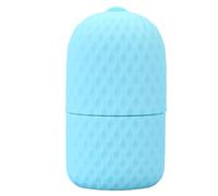 Rouleau glacé pour le visage, moule à rouleau rafraîchissant en silicone, outil de beauté léger, réutilisable pour le visage et le cou pour petite amie, fille, amie, épouse, 6,1 x 6,1 x 11,4 cm