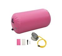 Vidaxl Rouleau Gonflable De Gymnastique Avec Pompe 120x90 Cm Pvc Rose