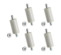 Rouleau Guide-chaîne Compatible avec Les tronçonneuses MS044, 046, 064, 066, MS440, MS441, MS460 et MS660 (pièce détachée 1122, 650 et 7700, Lot de 5).