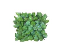 Rouleau haie artificielle JET7GARDEN 1x3m - vert tendre - feuilles de rosier