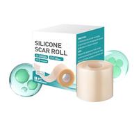 Rouleau hydrocolloïde en silicone pour cicatrices d'escarres, design flexible et fin, pour le visage, les hommes, les femmes, les après une opération, le sommeil, la des ampoules