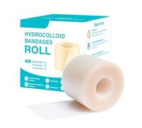 Rouleau Hydrocolloïde, Hydrocolloid Roll Pansement Cicatrisant Ampoule Pour Coupure, L’égratignure, Acné Cassée Cerotti Idrocolloidali (5 X 365 cm)