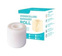 Rouleau Hydrocolloïde - Largeur 5cm Rouleau pour Cicatrices | Patch Cicatrisant Flexible et Coupable pour Peau Sensible Visage Pieds Cors Ampoules Boutons Plaies