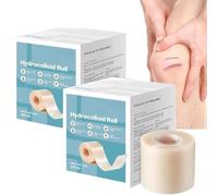 Rouleau hydrocolloïde pour le soin des plaies - Bandages hydrocolloïdes, grands pansements hydrocolloïdes avec autocollants, découpés sur mesure, ultra absorbants, flexibles et imperméables, trousse