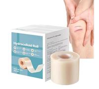 Rouleau hydrocolloïde pour le soin des plaies - Bandages hydrocolloïdes, grands pansements hydrocolloïdes avec autocollant, découpé à la taille, ultra absorbant, flexible et imperméable, trousse de