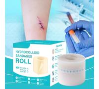 Rouleau hydrocolloïde pour le soin des plaies, patchs hydrocolloïdes, pansements adhésifs souples et respirants, sparadrap pour cicatrices, coupures, ampoules et boutons