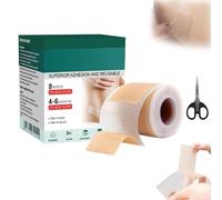Rouleau Hydrocolloïde Rivaya, Rouleau Hydrocolloïde Rivaya Pour Le Soin Des Plaies, Peau Hydratée, Pansement Réducteur De Cicatrices, Bandes Cicatricielles En Silicone Pour Le Front ((4cm×3m)×1)