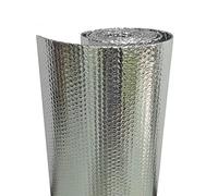 Rouleau isolant en aluminium, Rouleau d'isolation en feuille à bulles for grenier, Garage, RV, 3mm, 5mm, 10mm d'épaisseur, 1m de large, longueurs 1-10m(10mm(thk),1 * 2M(2m²))