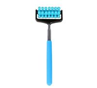 Rouleau Massage Télescopique - Soulager Tension Musculaire Facilement, Poignée Extensible Prise Ergonomique Design, Longueur Réglable + Système Rouleaux Pression, Structure Acier Inoxydable Durable, P