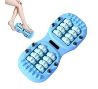 Rouleau Massant Pour Pieds - Appareil de Massage Corporel,Rouleau Double À Points De Déclencheur Portable Pour Muscles Du Cou Dos Mollet Maison Femmes Hommes Personnes