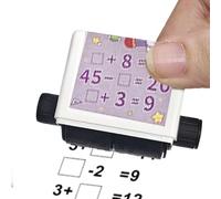 Rouleau mathématique pour ,Outil d'addition et de soustraction pédagogique - Rouleau de comptage d'apprentissage précoce,Pour l'enseignement à la maison, la maternelle, les enseignants, les