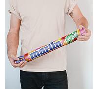 Rouleau Mentos XXL personnalisé - Personnalisez le rouleau Mentos XXL avec le nom et le message de votre choix, avec pas moins de 20 rouleaux Mentos (Fruit)
