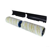 Rouleau Microfibre pour Karcher FC5 avec Racloir | Microfibre 100%, lavable machine 60°C, nettoyage doux, compatible FC5, inclut racloir(Yellow)