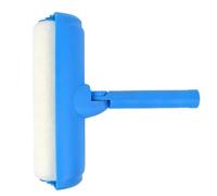Rouleau mural pour murs - Rouleau d'apprêt de 25,4 cm - Avec poignée réglable - Pinceau anti-goutte - Avec protection pour peindre les plafonds