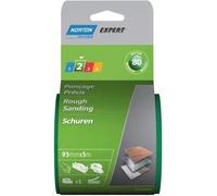 Norton Rouleau abrasif Norgrip Expert 93 mm x 5 m Grain 80