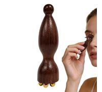 Rouleau oculaire contre les gonflements - Appareil de massage du front - Rouleau portable pour le visage - Pour femmes, hommes, voyageurs, professionnels, amateurs de livres, bureau à domicile, salle