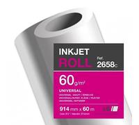 Clairefontaine Rouleau papier traceur - 0,914 x 60 m - 60 g