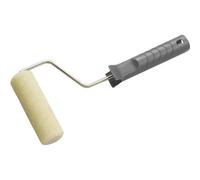 Rouleau peinture brillante et laquée - SAVY - Ø32 L120 - Fibres velours 4mm - Tube Ø32mm - Manche polypropylène - Tige nickelée Ø6mm