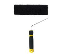 Rouleau Peinture Brosse murale, rouleau de mastic, motif Texture, composé cloisons sèches for un plâtre lisse, outil Construction(12 inches)