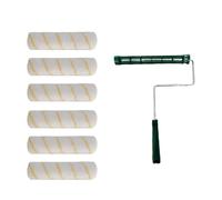 Rouleau Peinture Composant de brosse à rouleau 12 pouces, outil peinture décoration maison(Set B)