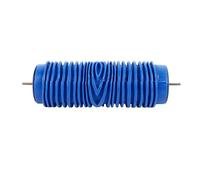 Rouleau Peinture Motifs en Caoutchouc 5in, Bleu, Réutilisable Résistant - Décoration Murale Artistique, Texture Unique, Pour Maison et Bureau (ZZ0080 Cercle)