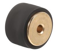 Rouleau Pinceur D'enregistreur en Cuivre et Caoutchouc Noir | Pièce de Rechange 13mm, Usage pour Magnétophone et Répéteur, Technologie Professionnelle