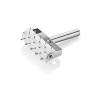 Rouleau pique pâte acier 20.5 x 14 cm -