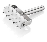 Rouleau pique pâte acier 20.5 x 14 cm -