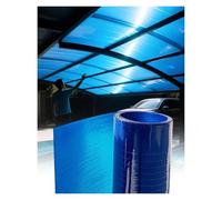 Rouleau Polycarbonate,Panneau de Remplacement for Hangar,Panneaux de toiture en Polycarbonate for serres,auvent extérieur et Couverture d'abri de Voiture(1.2mm,1.2x15 Meter)