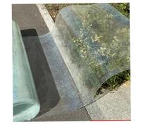 Rouleau Polycarbonate Transparent 0,5x3m pour Serre et Pergola | Plaque de toiture en polycarbonate de 1 mm d'épaisseur offrant une structure rigide et une grande durabilité.