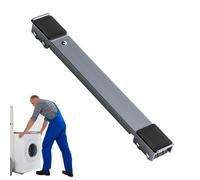 Rouleau pour appareils électroménagers - Fer robuste réglable de 45,5 à 70 cm 500 kg Outil coulissant | Base antidérapante de 24 roues pour machine à laver, sèche-linge, réfrigérateur, support de