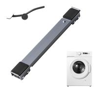Rouleau pour appareils électroménagers - Fer robuste réglable de 45,5 à 70 cm 500 kg Outil coulissant | Base antidérapante de 24 roues pour machine à laver, sèche-linge, réfrigérateur, support de
