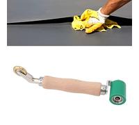 Rouleau presseur 2 en 1 résistant aux hautes températures pour revêtements de sol, rouleau de papier peint, rouleau de couture à double tête, rouleau de pression en laiton pour rebords de bâches en