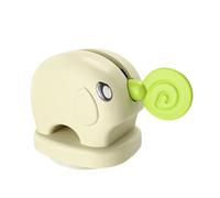 Rouleau presseur de dentifrice - Éléphant - Distributeur de crème manuel avec poignée - Support réutilisable pour salle de bain, économiseur pour pâte à dents, cosmétiques, cuisine