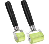 Rouleau presseur, rouleau presseur manuel, rouleau en silicone, pour souder des bâches en PVC et pour bander les chants, 2 pièces