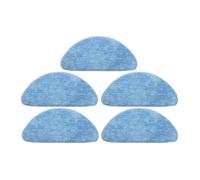 Rouleau Principal, Brosse Latérale, Filtre, Chiffons De Nettoyage, Compatibles Avec Les Aspirateurs Robots ABIR, X5, X6, X8 Et Ropo Glass 3.(5pcs mop cloth)