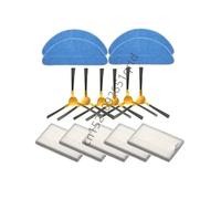 Rouleau Principal, Brosse Latérale, Filtre, Chiffons De Nettoyage, Compatibles Avec Les Aspirateurs Robots ABIR, X5, X6, X8 Et Ropo Glass 3.(C)