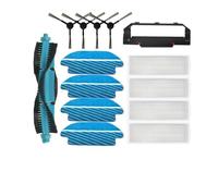 Rouleau principal, brosse latérale, filtre Hepa, chiffon de nettoyage, compatible avec Proscenic M6 Pro, pièces de rechange for aspirateur robot(F Cleaning kit)