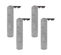Rouleau Principal de Rechange Laveur Sol Compatible avec Dreame H40 Ultra | Noyau rotatif gainé textile, adapté cavité appareil, montage rapide entretien sol(4PCS)