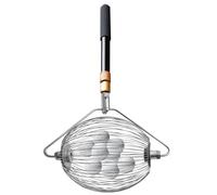 Rouleau ramasse-noix, outil de cueillette de noix, collecteur de noix en acier inoxydable, ramasseur de boules de roulement, ramasseur de fruits de jardin, collecteur de balles de golf, ramassage de