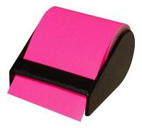Rouleau rechargeable de notes adhésives, rose
