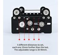 Rouleau rotatif de gravure pour objets cylindriques avec axe de rotation à 360 degrés et 5 réglages de distance de 18 à 120 mm de diamètre compatible avec SCULPFUN NEJE et