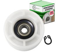 Rouleau Tendeur Courroie Seche Linge 00632045 632045 pour Bosch pour Balay | pour Constructa pour Gaggenau pour Siemens - Comprend Chiffon Microfibre - ONIX TECH