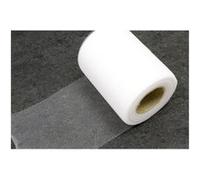 rouleau tulle uni blanc 10 cm x 20 m - RL301B Blanc