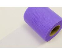 Rouleau tulle uni parme 10 cm x 20 m. Hobi. Décoration mariage, baptême