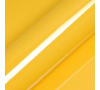 Rouleau vinyle adhésif au mètre couleur jaune brillant - Jaune citron, 1 mètre