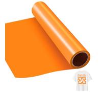 Rouleau Vinyle Thermocollant, 30,5 x 506cm Flex Thermocollant pour Tissus, pour Cricut Machine de Découpe Silhouette, Tissus, Motifs DIY